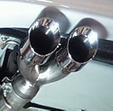 Cat-Back Exhaust System Dual Rear Exit For Dual Cat Incl. Muffler/Pipes/3.5 in. Twin Pro-Series Tips/Clamps 50-State Emissions Legal