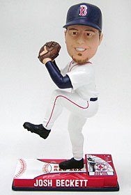 Boston Red Sox Josh Beckett Forever Collectibles On Field Bobble Head