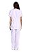 Just Love Women's White Scrub Set - Extra Small
