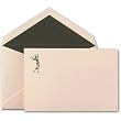 Engraved Lady Golfer Correspondence Cards