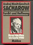 Produkt-Bild: Furcht und Hoffnung. Neue Schriften bis Gorki 1980