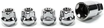 T6 Premium | Wheel Locks Kit with Key | Vehicle Security Car Accessories | Toyota | Tundra 2007-2016 |Sequoia 2008-2016 (14mm 1.50 1028TLS)