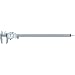 Fowler 52-008-712 Stainless Steel Shockproof Dial Caliper, 0-12" Measuring Range, 0.001" Graduation Interval, Face Color White