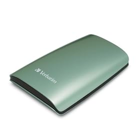 Verbatim 96825 320 GB USB Portable Hard Drive (Green)