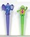 Abilitations Jiggler Elephant and Gator Chewable Oral Massager - Set of 2