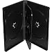 4fach DVD-H�lle - 25 St�ck - schwarz