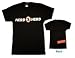 Chuck Nerd Herd Logo Black Adult T-Shirt tee