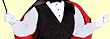 Aeromax MAG-SM Jr. Magician w/Top Hat, size small