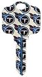Tennessee Titans Kwikset KW1 House Key