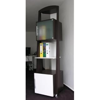 Aktenschrank Schrank Regal Bücherregal Aktenregal Mod.SO988 Tabak