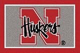 Nebraska Cornhuskers 7' 8 x 10' 9 Team Spirit Area Rug