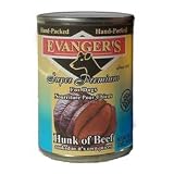 Evanger's Super Premium For Dogs Hunk of Beef, 12 Pack