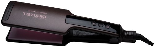 Remington S-9400 Tstudio Collection Digital Ceramic Hair Straightener with Tourmaline 2 1/4 Wide Plates