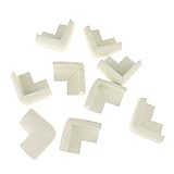 【ノーブランド 品】10個入り　赤ちゃん　安全　コーナー　エッジ　クッション　デスク　テーブル　カバー　プロテクター　ケガ防止　高粘着力　全5色 - 白, XXXL