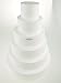 rackcrafts.com Foam Styrofoam EPS Pyramid Dummy Cake Towers Display Stand Square Circle Wedding (Circle)