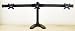 Deluxe Triple Monitor Stand Free Standing Supports up to 3 28