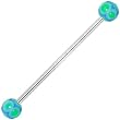 Blue Lime MARRACAS Industrial Barbell 31mm