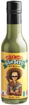 Gringo Bandito Green Hot Sauce 5 oz. (Pack of 2)