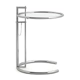 Adjustable Table E1027 / Eileen Gray / ClassiCon / Beistelltisch / Kristallglas / Designklassiker von Klingenberg