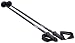 Komperdell Herren Skistock TwinBarrel P&P Provocatrice, schwarz, 100 cm
