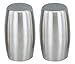 Stainless Steel Salt & Pepper Shaker Set. 2.75 Inches High.