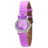 Spirit Geschenkset bestehend aus Mädchenuhr mit flauschigem Armband, passender Halskette und Täschchen für die kleine Prinzessin AKG-02