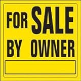 PT TEMPLET For Sale By Owner Sign Sold In Packs Of 10
