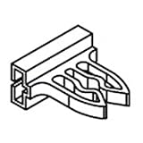 ロイヤル クラブホルダー1 キャッチ式 クリア CH-1