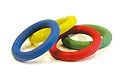 BAG OF 12 150MM SOFT RUBBER SPONGE QUOITS
