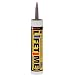 Red Devil 085650 Lifetime Siliconized Acrylic Adhesive Sealant, 10.1-Ounce, Gray