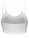 Luna Flower Women's Seamless Spaghetti Strap Bralette (GBRW008)