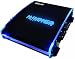 Auto Verst�rker McHammer Ghost 2.0 1350 Watt, schwarz, blaue LED-Beleuchtung