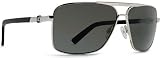 Von Zipper Metal Stache Sunglasses - Silver / Grey