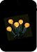 String of 70 Forever Bright G12 LED Energy Saving Orange Indoor/Outdoor Halloween Lights