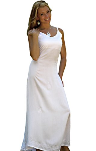 LONG WHITE SUMMER DRESS