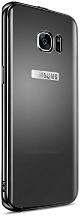 New For Galaxy S7Edge Case Anti scratch,DOHAOOE Luxury Air Aluminum Metal Bumper Detachable+Mirror effect Tempered Glass Hard Back Case,Ultra Thin[2in1]Frame cover for Samsung Galaxy S7 Edge(Black)