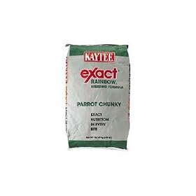 Kaytee Exact Rainbow Chunky Complete Daily Diet for Large Parrots by Exact