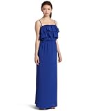 Suzi Chin Women's Tiered Ruffle Maxi Dress