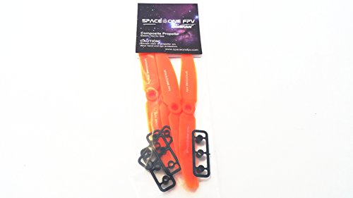 5030 Orange Propellers Props Gemfan by Space One FPV (Counter Clockwise) (Reverse)