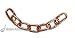 Enclume Chain-CP 12-Inch Link Chain, Copper