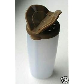 Tupperware Personal Mini Salt and Pepper Shaker by Tupperware