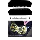 Buell 1125R (2008, 2009, 2010) Headlight Vinyl Film Covers by LAMIN-X ( YELLOW ) by Lamin-x
