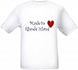 MADE IN RHODE ISLAND - State-series - White T-shirt