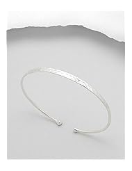 Cuff Bracelet In 92.5 Sterling Silver