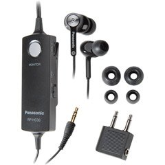 Panasonic RP-HC30 Noise-Canceling Earbud Headphones