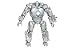 Iron Man Movie 15cm Action Figures - Ironmonger with Opening Cockpit