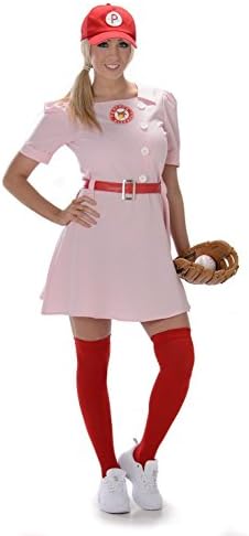 Karnival CostumesRockford Peaches Baseball Uniform Adult Costume: Medium