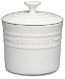 Le Creuset Stoneware Large Spice Jar, White