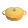 Staub 9.5 Inch Saute Pan, Lemon