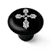 Celtic Cross Decorative High Gloss Ceramic Drawer Knob